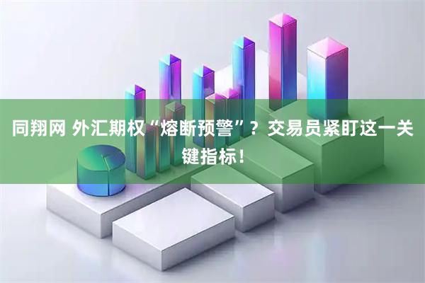 同翔网 外汇期权“熔断预警”？交易员紧盯这一关键指标！
